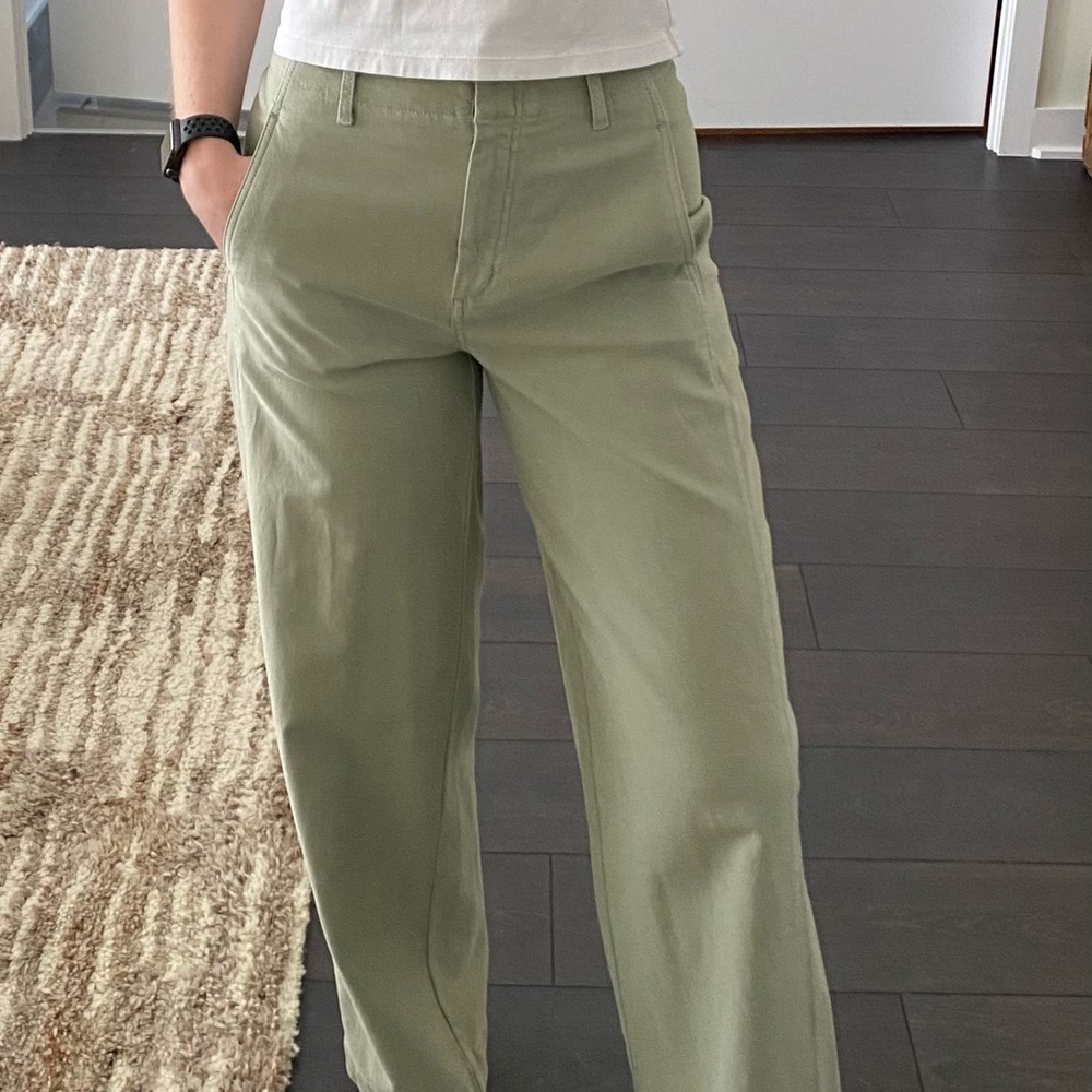 Wilfred Sage Green Trousers
